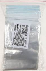 Пакет упаковочный с застежкой (ZipLock) Masterbag АДМ 70*100 мм, 100 шт., 45 мкм