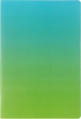 Ежедневник недатированный Berlingo Radiance 143*210 мм, 136 л., голубой/зеленый градиент - фото 5 - id-p202730876