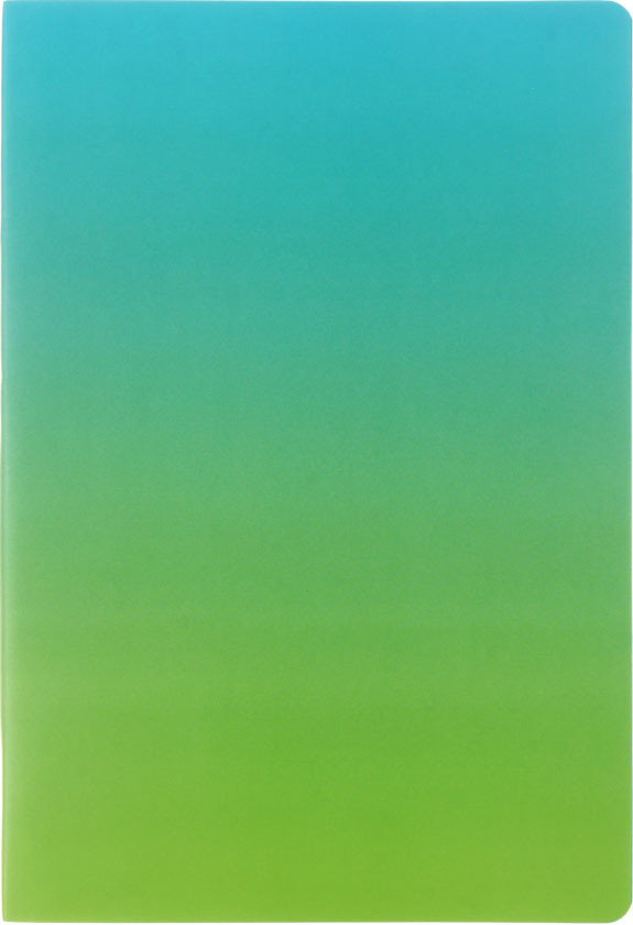 Ежедневник недатированный Berlingo Radiance 143*210 мм, 136 л., голубой/зеленый градиент - фото 6 - id-p202730876