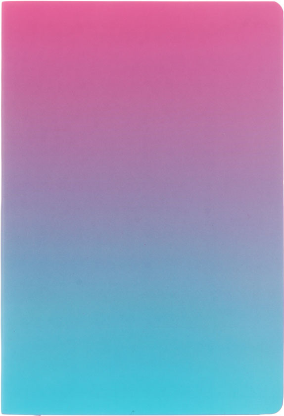 Ежедневник недатированный Berlingo Radiance 143*210 мм, 136 л., розовый/голубой градиент - фото 6 - id-p202730878