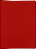 Папка пластиковая на 20 файлов OfficeSpace толщина пластика 0,5 мм, красная