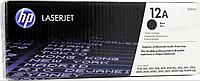 Тонер-картридж HP Q2612A (№12A) ресурс 2000 страниц, черный