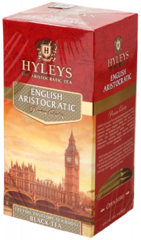 Чай Hyleys 50 г, 25 пакетиков, «Английский Аристократический», черный чай - фото 1 - id-p202732972
