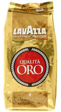 Кофе натуральный в зернах Lavazza Qualita Oro 500 г, среднеобжаренный - фото 1 - id-p202728465