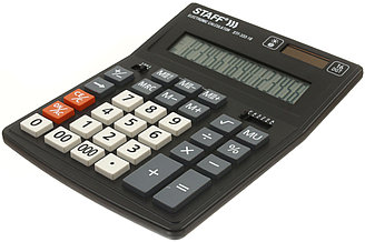 Калькулятор 16-разрядный Staff STF-333 черный