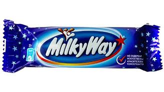 Батончик шоколадный Milky Way 26 г, с суфле и молочным шоколадом