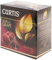 Чай Curtis 36 г, 20 пакетиков, Isabella Grape, черный чай