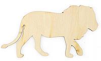 Заготовка для творчества деревянная «Палитра. Животные» «Лев», 15*8,2 см