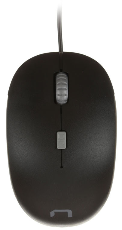 Мышь компьютерная Natec Sparrow USB, проводная, черно-серая - фото 4 - id-p202730038