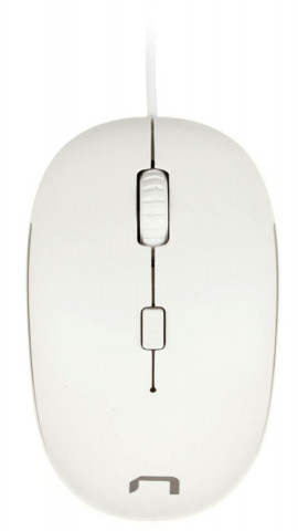 Мышь компьютерная Natec Sparrow USB, проводная, белая - фото 3 - id-p202730039