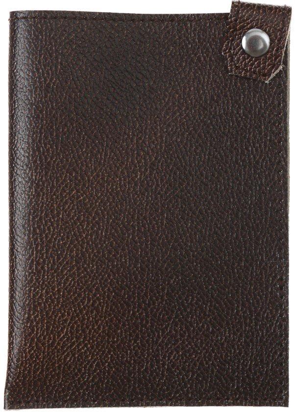 Футляр для паспорта «Кинг» 6053 100*140 мм, рифленый, коричневый - фото 4 - id-p202729212
