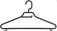 Вешалка-плечики Rambai для легкой одежды р-р 52-54, длина 42 см, черная