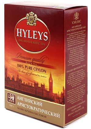 Чай Hyleys 100 г, «Английский Аристократический», черный крупнолистовой чай - фото 2 - id-p202728517