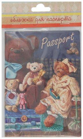 Обложка для паспорта «Феникс Презент» 133*191 мм, «Медведи» - фото 2 - id-p202729219