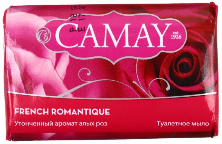 Мыло туалетное Camay 85 г, French Romantique, с ароматом алых роз - фото 2 - id-p202729233