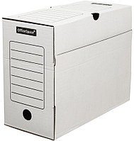 Короб архивный из гофрокартона OfficeSpace корешок 150 мм, 320*250*150 мм, белый