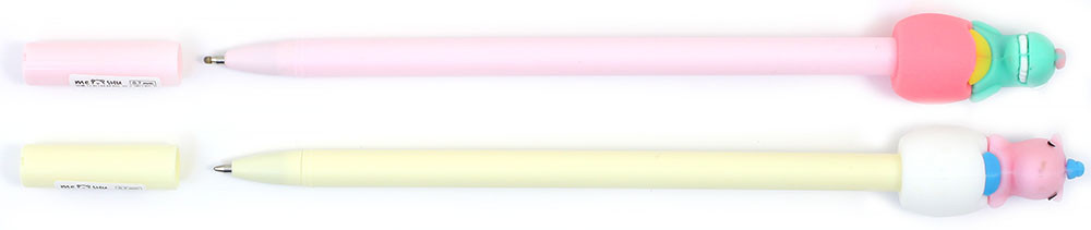 Ручка шариковая детская Meshu корпус ассорти, стержень синий, Nestling - фото 1 - id-p202731041