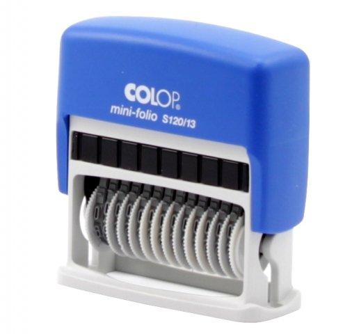 Нумератор полуавтоматический Colop Mini-Stamp S 120/13 13 разрядов, высота шрифта 3,8 мм - фото 2 - id-p202729319