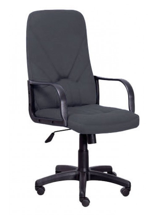 Кресло офисное «Комо» для руководителей обивка серая ткань, С-73 - фото 2 - id-p202730119