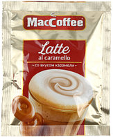 Напиток кофейный растворимый 3 в 1 Maccoffe Latte 22 г, со вкусом карамели, в стике