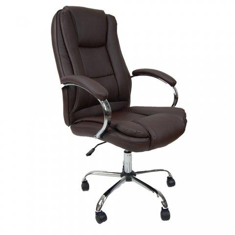 Кресло офисное Calviano Vito 3138 для руководителя обивка - экокожа коричневая - фото 1 - id-p202729348
