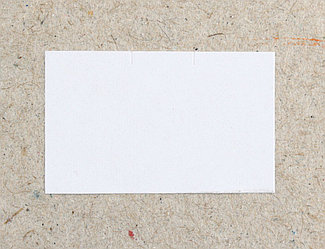 Этикет-лента двустрочная 26*16 мм, 700 шт., белая, намотка вовнутрь