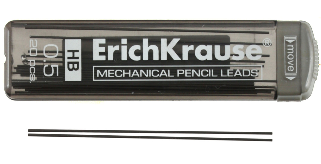 Грифели для автоматических карандашей ErichKrause Megapolis Concept толщина грифеля 0,5 мм, твердость ТМ, 20 - фото 1 - id-p202731093