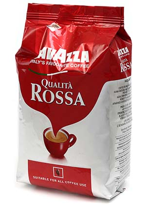 Кофе натуральный в зернах Lavazza Qualita Rosso 1000 г, среднеобжаренный - фото 1 - id-p202728641