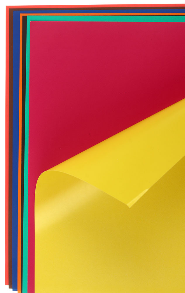 Бумага цветная двусторонняя А4 Silwerhof «Цветландия» 8 цветов, 8 л., мелованная - фото 1 - id-p202732099