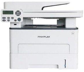 МФУ Pantum M7100DN A4, А5, А6 лазерная черно-белая печать 1200 x 1200 dpi, дисплей, дуплекс, белый