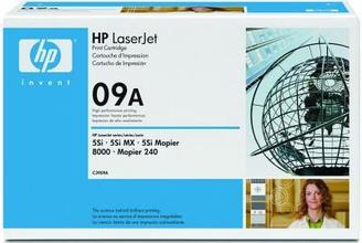 Тонер-картридж HP C3909A (№09) ресурс 15000 страниц, черный