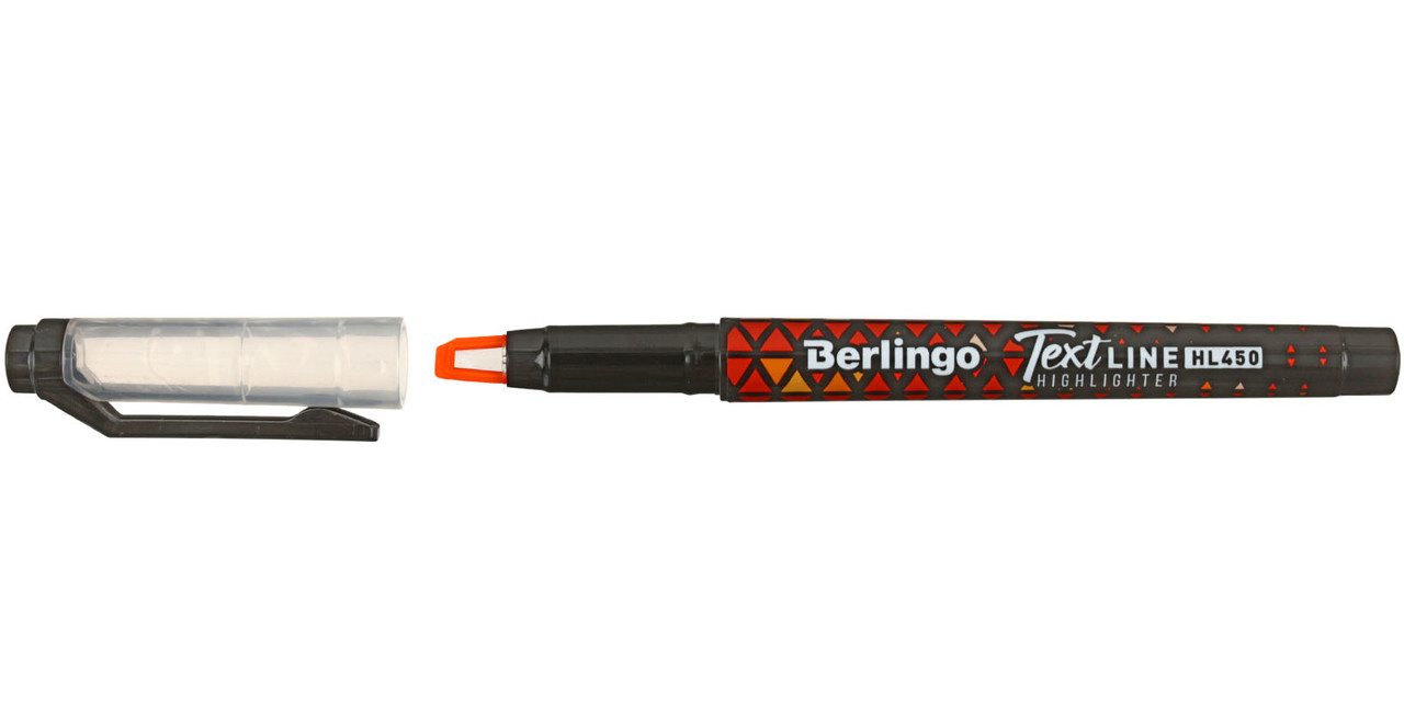 Маркер-текстовыделитель Berlingo Textline HL450 оранжевый - фото 2 - id-p202730189