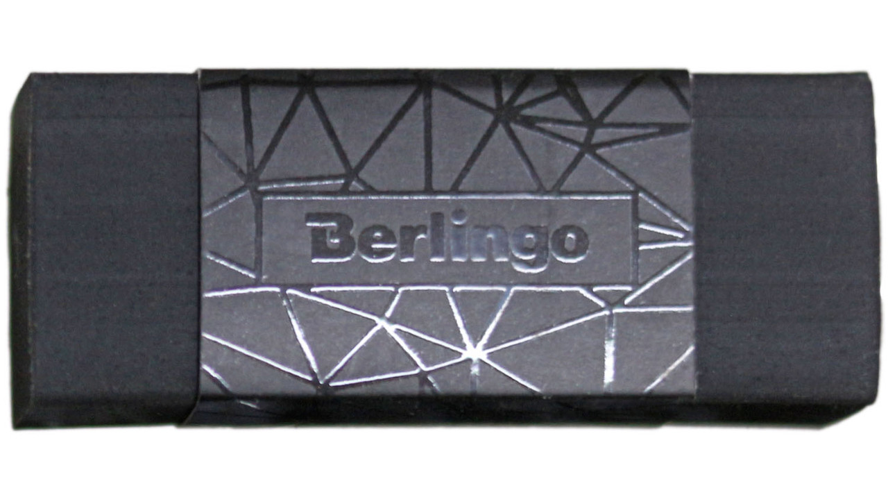 Ластик Berlingo DoubleBlack 50*18*10 мм, черный - фото 2 - id-p202733188
