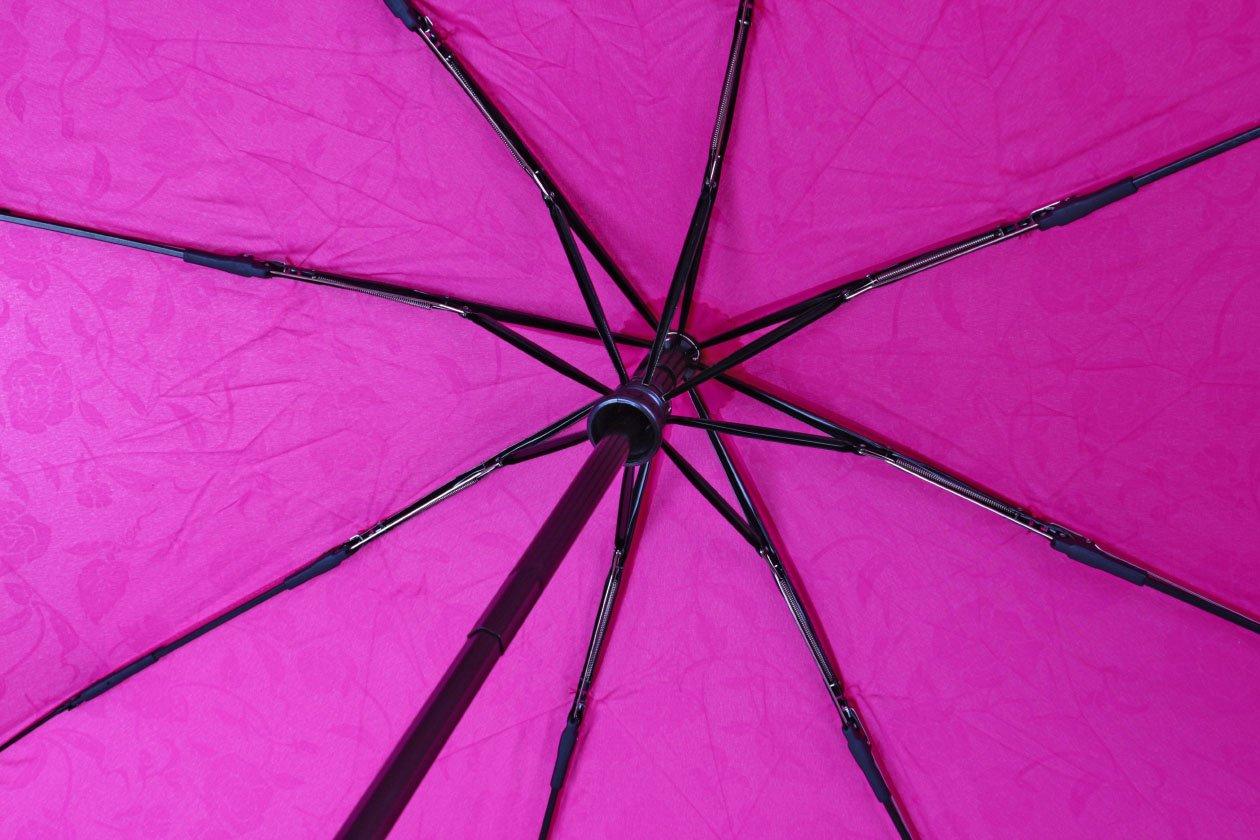 Зонт женский от дождя (автомат) розовый - фото 2 - id-p202729430