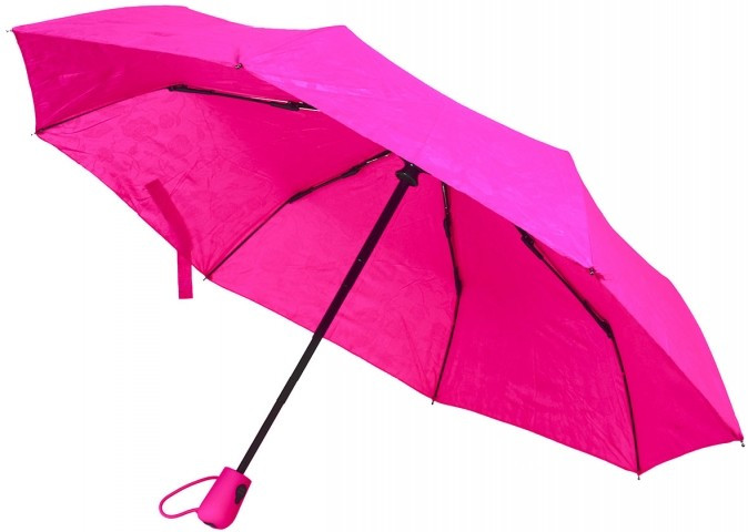 Зонт женский от дождя (автомат) розовый - фото 4 - id-p202729430