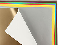 Бумага цветная односторонняя А4 «Три кота» 10 цветов, 10 л., мелованная, дизайн обложки - ассорти