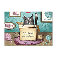 Альбом для рисования А4 ErichKrause 30 л., Cat & Box