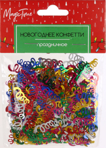Конфетти «Феникс-Презент» 15 г, разноцветные спирали - фото 1 - id-p202731205