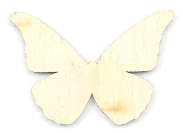 Заготовка для творчества деревянная «Палитра. Птицы и насекомые» «Бабочка», 8*5,5 см - фото 1 - id-p202728752