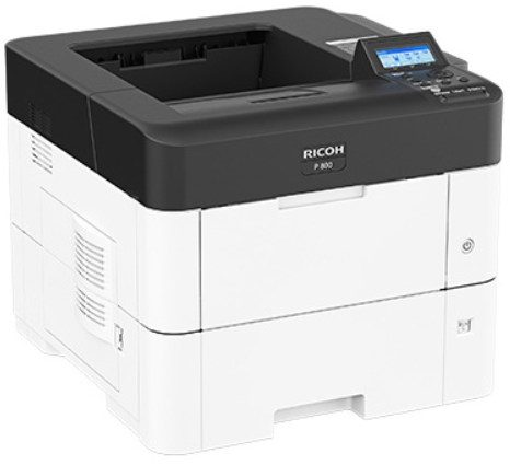 Принтер лазерный Ricoh P 801 A4, лазерная черно-белая печать 1200x1200 dpi, дисплей, дуплекс - фото 2 - id-p202730276