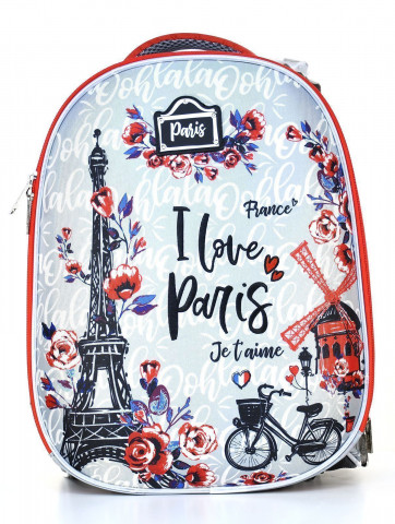 Рюкзак школьный Schoolformat Ergonomic+ 17L 300*380*180 мм, I Love Paris - фото 5 - id-p202732217