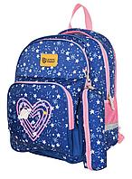 Рюкзак школьный Schoolformat Soft 2+ 17L 270*400*130 мм, Hearts And Stars