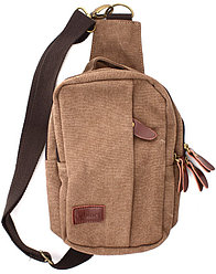 Сумка-рюкзак молодежная на плечо Cabinet 97546 150*230*40 мм, коричневая