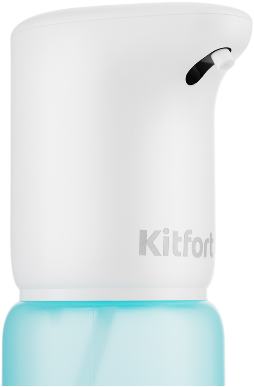 Диспенсер сенсорный для мыла-пены Kitfort KT-2045 белый с бирюзовым - фото 1 - id-p202730352