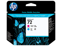 Печатающая головка HP C9383A (№72) ресурс 600 страниц, пурпурная и голубая