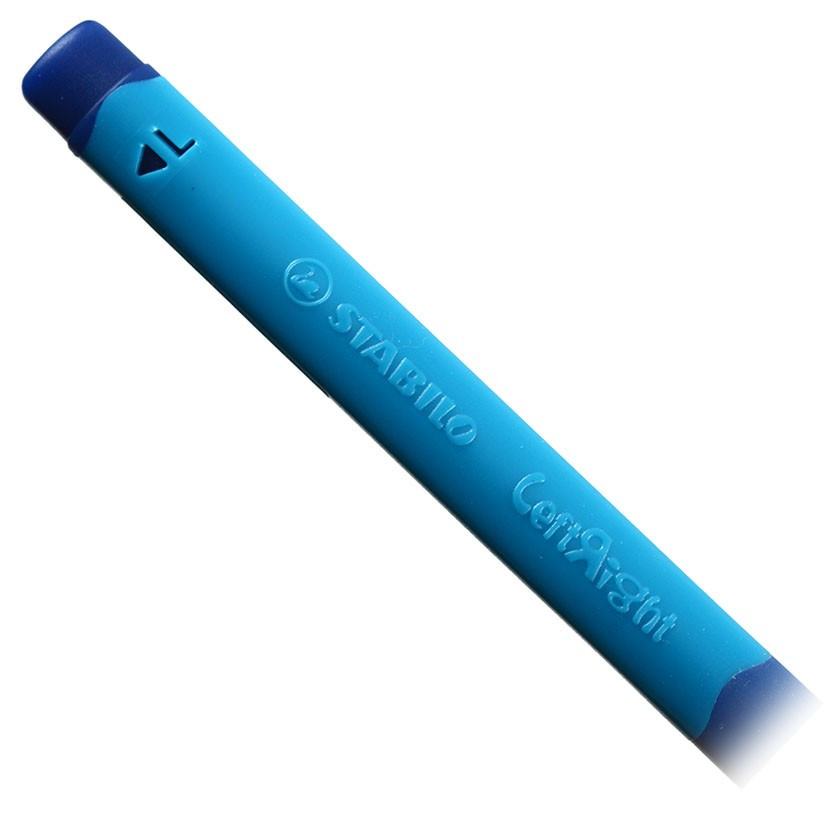 Ручка шариковая Stabilo LeftRight корпус синий, для левшей, стержень синий - фото 1 - id-p202729578