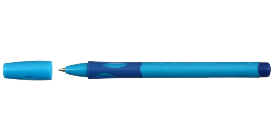 Ручка шариковая Stabilo LeftRight корпус синий, для левшей, стержень синий - фото 2 - id-p202729578