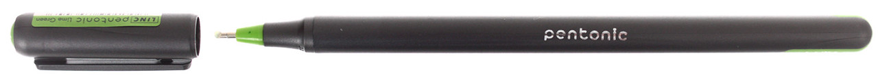 Ручка шариковая Linc Pentonic Silver корпус серый, стержень салатовый - фото 1 - id-p202730409