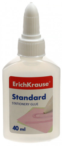 Клей силикатный ErichKrause Standart 40 г (40 мл) - фото 1 - id-p202731365