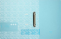 Папка пластиковая на 2-х кольцах Berlingo Starlight S толщина пластика 0,6 мм, голубая с рисунком